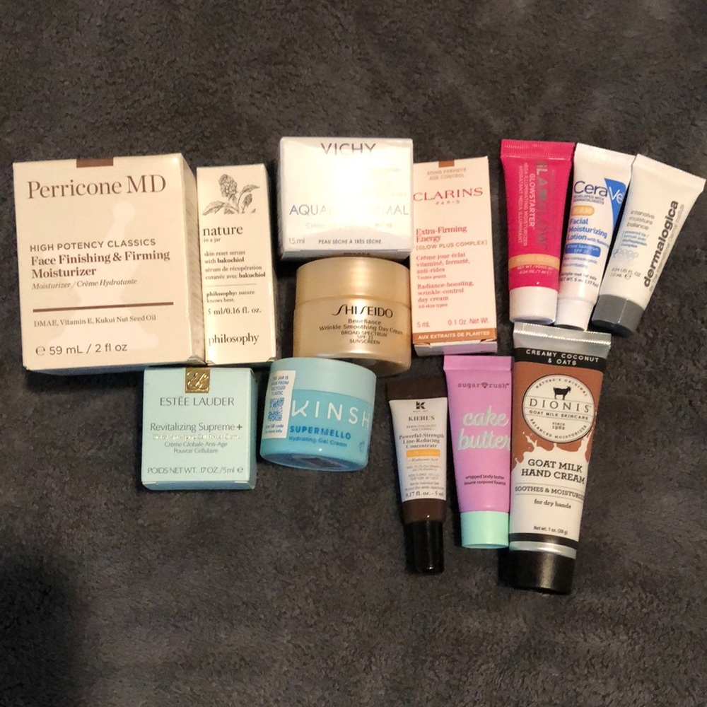 Firming creams, Moisturizer, Serums!